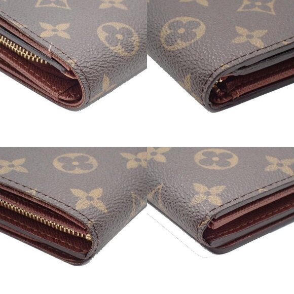 LOUIS VUITTON Porte Monnaie Billets Tresor Wallet Monogram Brown M61730 02EF437 - Picture 7 of 16